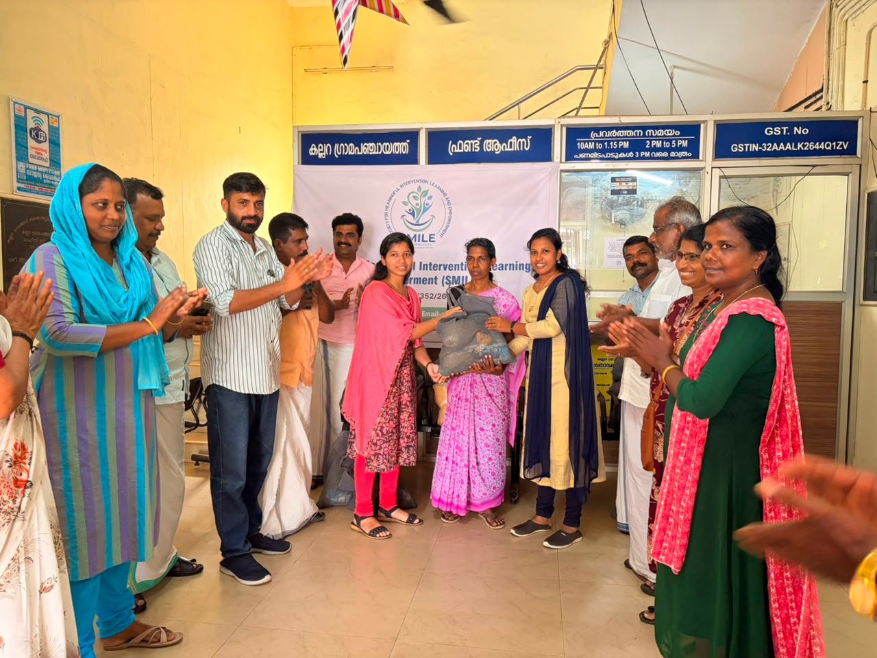 SMILE Food Kit Distribution at Kallara Grama Panchayat